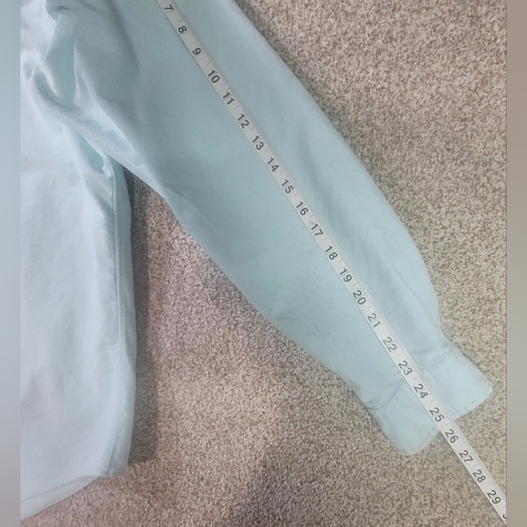 Ralph Lauren Shirt Mens XL 100% Cottom Casual Preppy Button Work Pony Blue - Picture 8 of 10